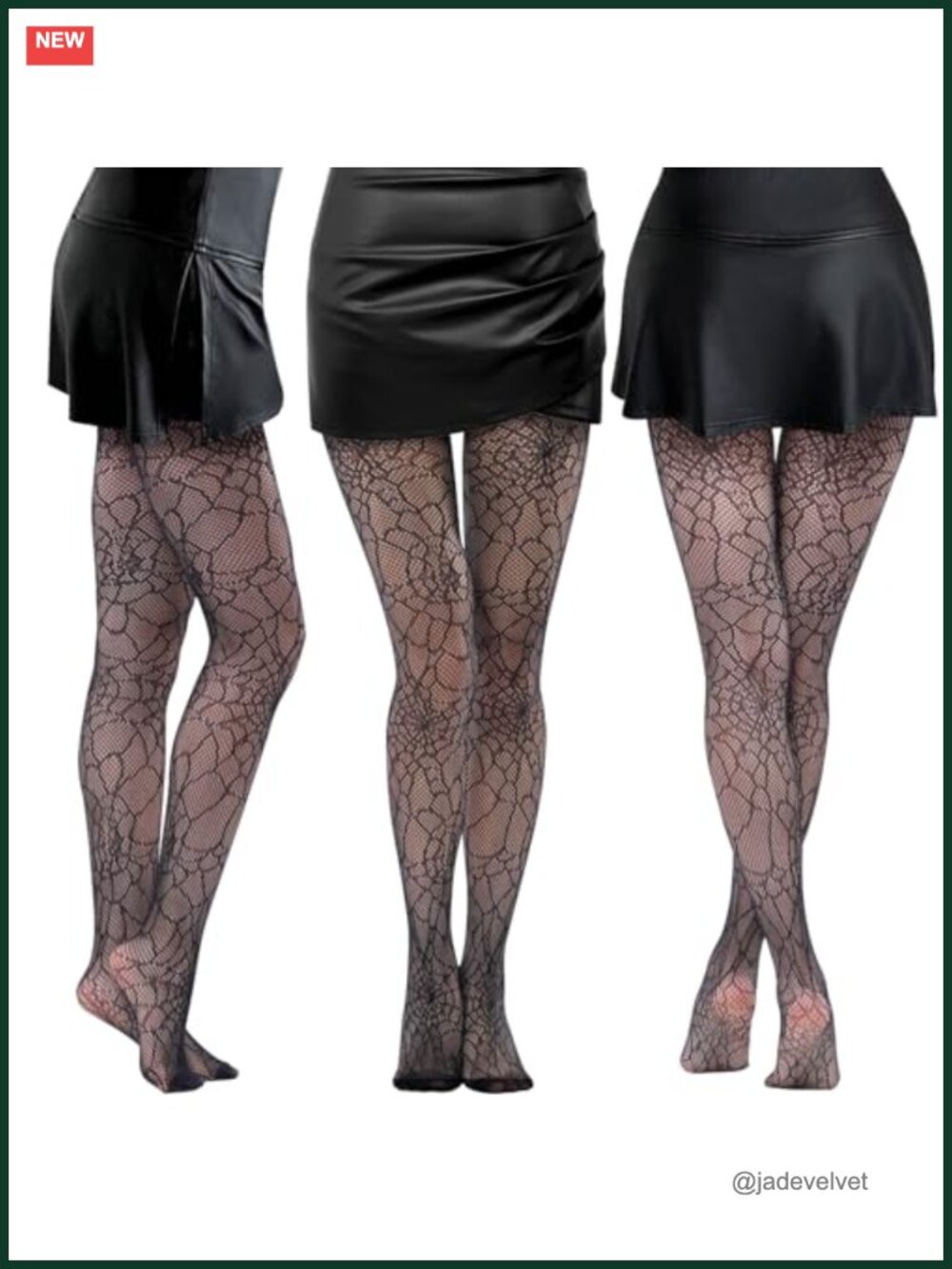 Spider Web Fishnet Tights Halloween Pantyhose for Cosplay Costume